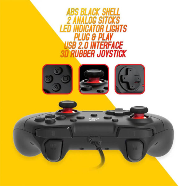 ANT ESPORTS GP100 Wired Gamepad Image 2 - Gamesncomps.com