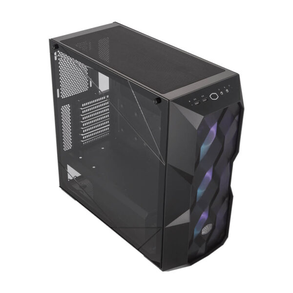 Cooler Master MasterBox TD500 Mesh Black Cabinet Image 2 - Gamesncomps.com