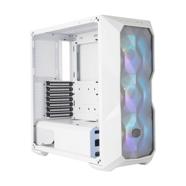 Cooler Master MasterBox TD500 Mesh White Cabinet Image 1 - Gamesncomps.com