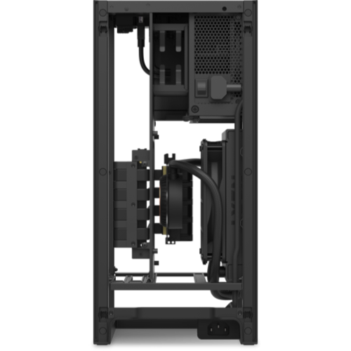 Buy Online NZXT H1 Cabinet With PSU, AIO, And Riser Card (Matte