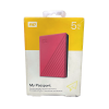 Western Digital 5TB My Passport Portable External Hard Drive, Red