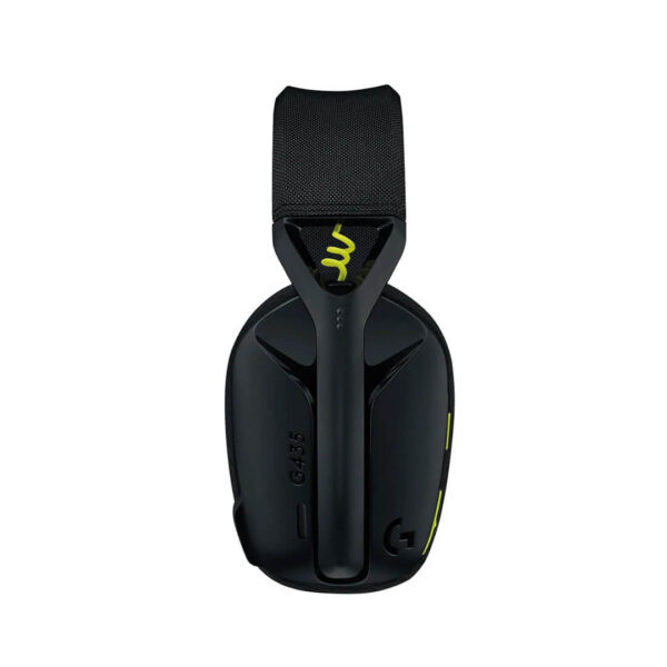 Logitech G435 Lightspeed Wireless Gaming Headset Black and Neon Yellow - 981-001051 Image 1 - Gamesncomps.com