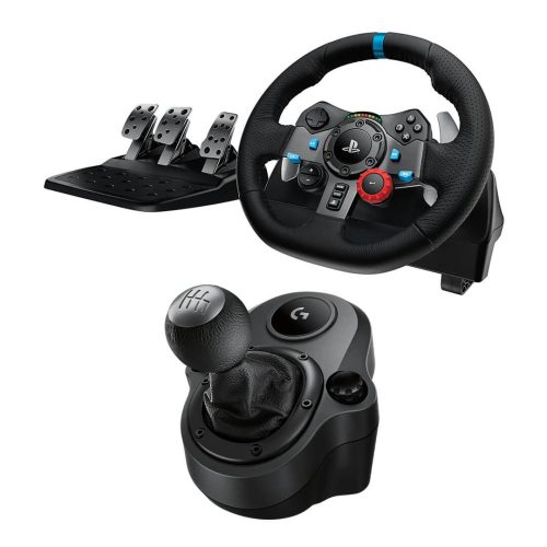 Logitech G29 Driving Force Steering Wheel, Pedals & G Driving Force Shifter Combo - Gamesncomps.com
