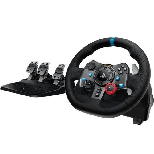 Logitech G29 Driving Force Steering Wheel, Pedals & G Driving Force Shifter Combo Image 4 - Gamesncomps.com