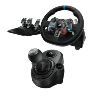 Logitech G29 Driving Force Steering Wheel, Pedals & G Driving Force