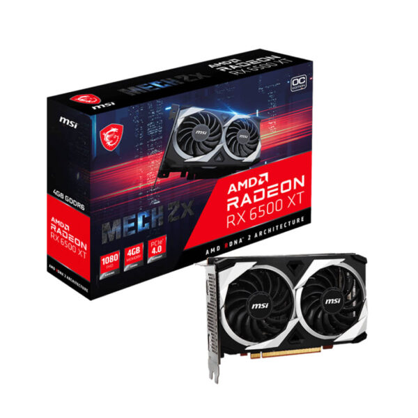 MSI Radeon RX 6500 XT Mech 2X 4G OC - Gamesncomps.com