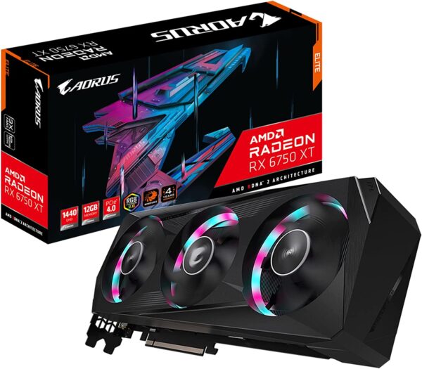 GIGABYTE AORUS Radeon RX 6750 XT Elite 12G