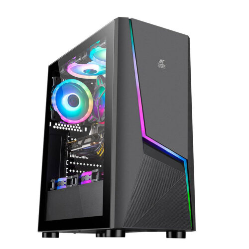 Ant Esports ICE-130AG Mid Tower Gaming Cabinet Image 3 - Gamesncomps.com