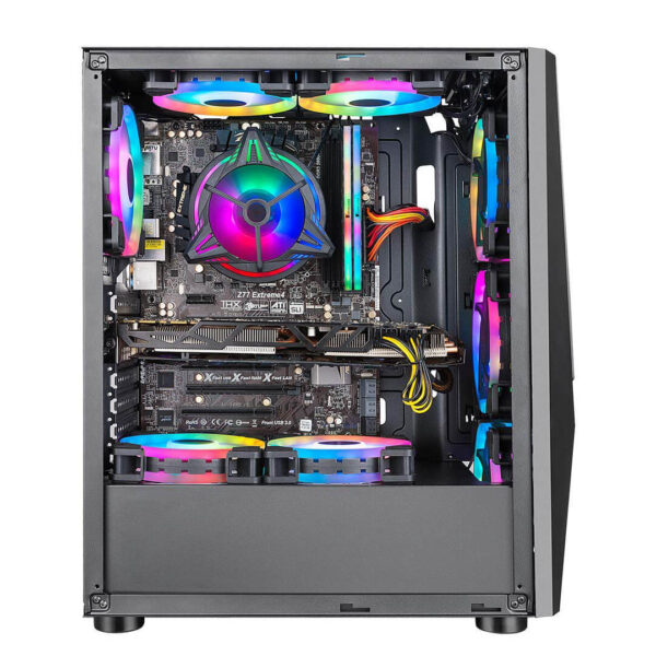 Ant Esports ICE-130AG Mid Tower Gaming Cabinet Image 1 - Gamesncomps.com