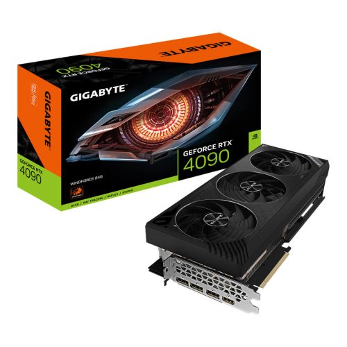 GIGABYTE GeForce RTX 4090 Windforce 24G - GV-N4090WF3-24GD - Gamesncomps.com