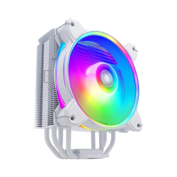 Cooler Master Hyper 212 Halo ARGB CPU Air Cooler White Image 3 - Gamesncomps.com