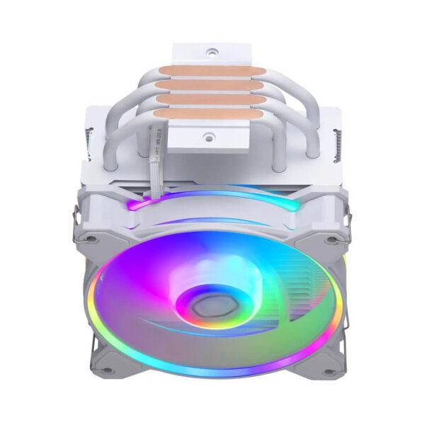 Cooler Master Hyper 212 Halo ARGB CPU Air Cooler White Image 2 - Gamesncomps.com