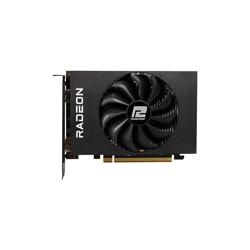 Buy Online PowerColor AMD Radeon RX 6400 ITX 4GB GDDR6 At Lowest