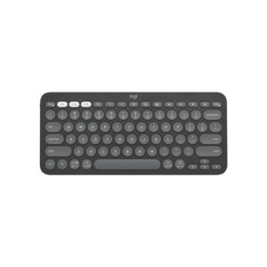 Logitech PEBBLE KEYS 2 K380S Slim, minimalist Bluetooth keyboard Graphite - 920-011753 - GamesnComps.com