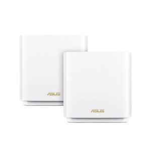 ASUS ZenWiFi AX6600 XT8-2PK Tri-Band Mesh WiFi 6 System White - XT8-WHITE-2PK - GamesnComps.com