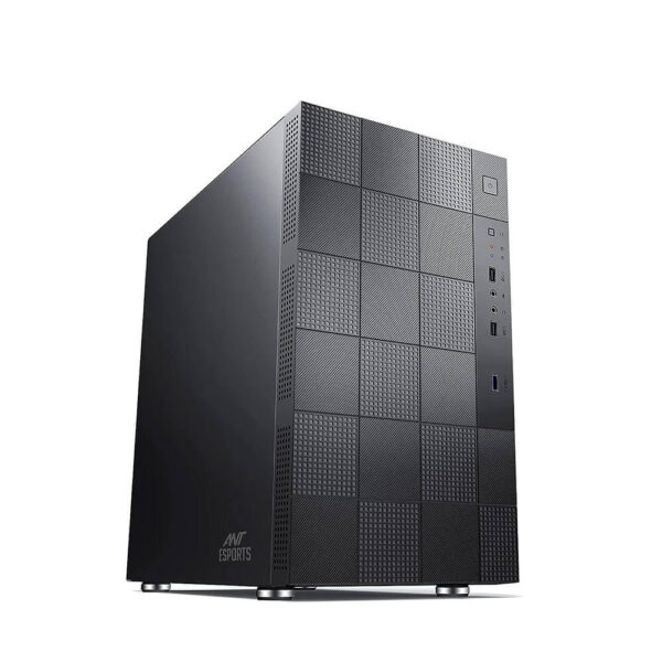 Ant Esports Elite 1000 PS Mid Tower Gaming Cabinet Black - ELITE1000PS - GamesnComps.com