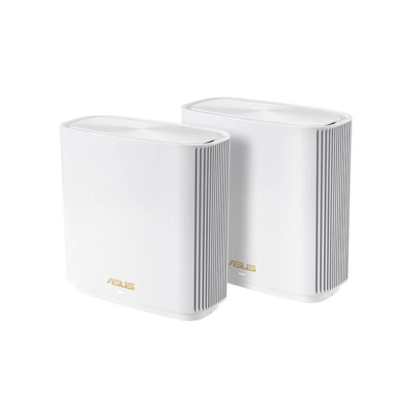 ASUS ZenWiFi AX6600 XT8-2PK Tri-Band Mesh WiFi 6 System White - XT8-WHITE-2PK Image 3- GamesnComps.com