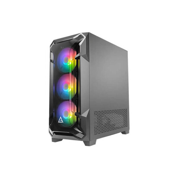 Antec DF600 FLUX Mid Tower Cabinet Black - DF600FLUX Image 1 - GamesnComps.com