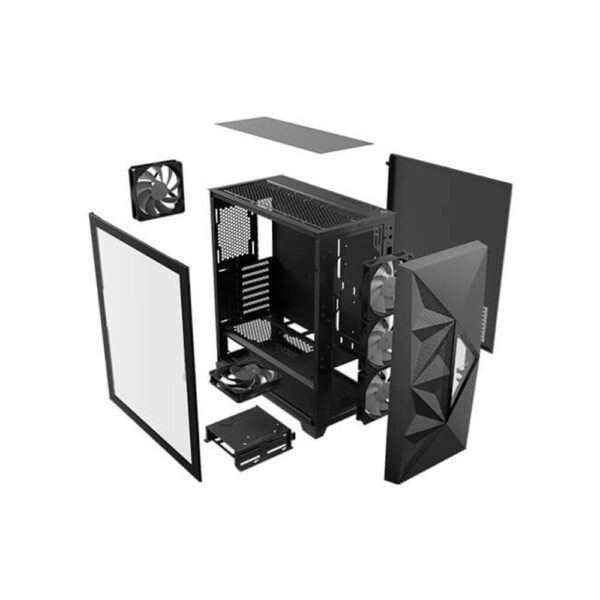 Antec DF800 FLUX Mid Tower Cabinet Black - DF800FLUX Image 7 - GamesnComps.com