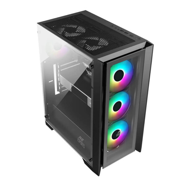 Ant Esports ICE-170TG Gaming Cabinet Black - ICE-170TG Image 3 - GamesnComps.com