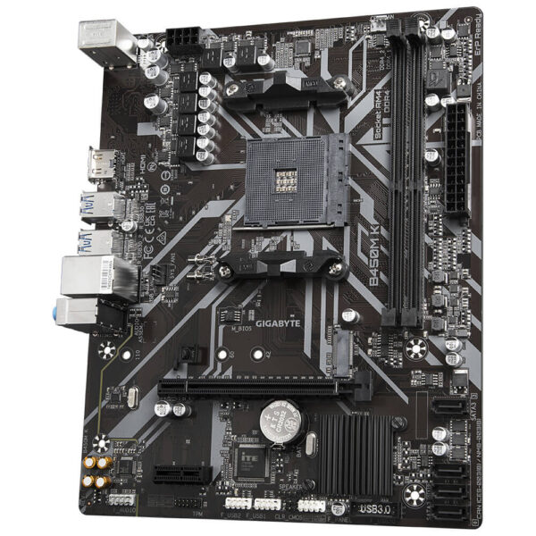 Gigabyte AMD B450M K Ultra Durable Motherboard - B450M K Image 2 - GamesnComps.com