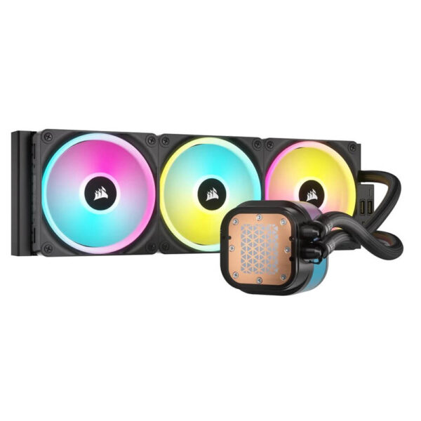 Corsair iCUE 360mm Link H150i RGB AIO Liquid CPU Cooler Black - CW-9061003-WW Image 9 - GamesnComps.com