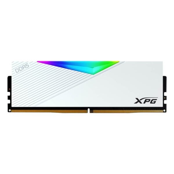 Adata XPG LANCER 16GB 6000Mhz RGB DDR5 - AX5U6000C3016G-CLARWH - GamesnComps.com