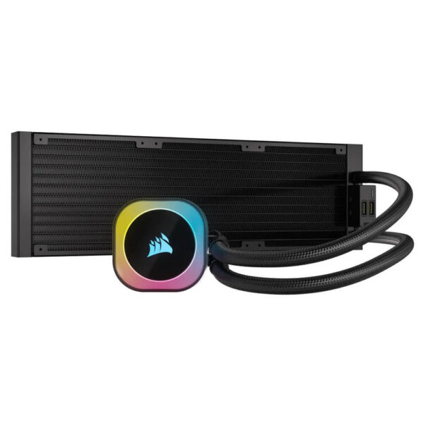 Corsair iCUE 360mm Link H150i RGB AIO Liquid CPU Cooler Black - CW-9061003-WW Image 6 - GamesnComps.com