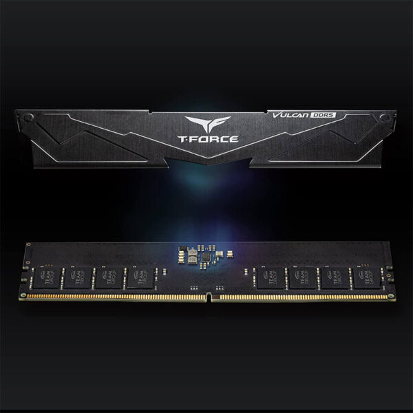 TEAMGROUP T-Force Vulcan DDR5 8GB 5200MHz CL40 RAM Black - FLBD58G5200HC40C01 Image 3 - GamesnComps.com