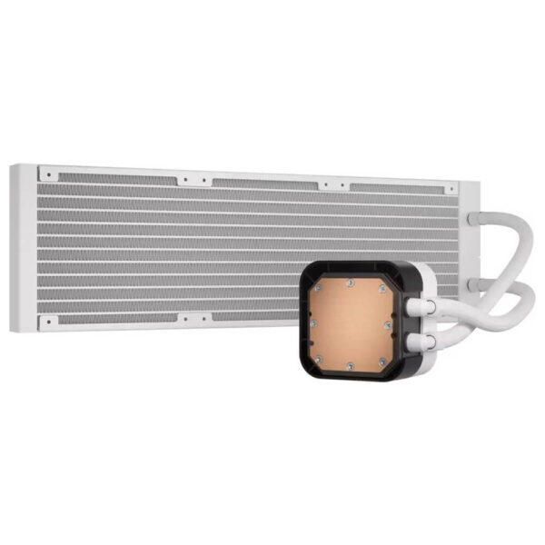 Corsair iCUE H150i ELITE LCD XT 360mm Display Liquid CPU Cooler White - CW-9060077-WW Image 2 - GamesnComps.com