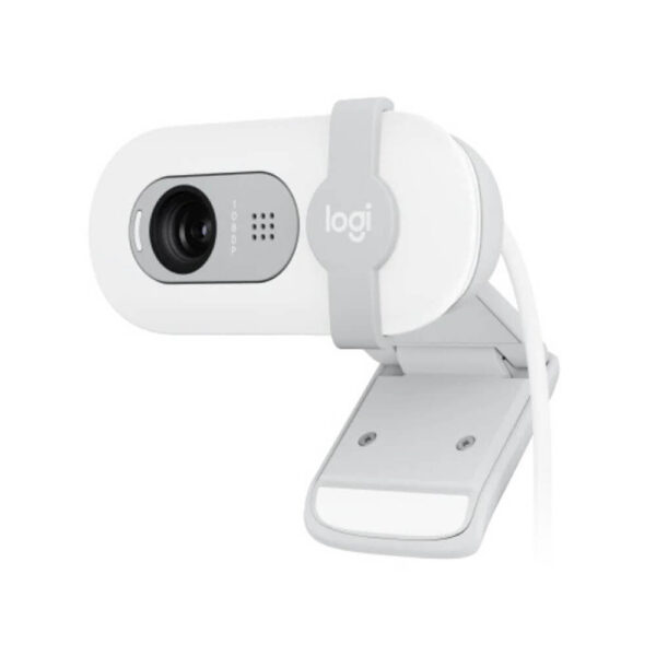 Logitech BRIO 100 Full HD 1080p Webcam Off-White - 960-001618 Image 1 - GamesnComps.com