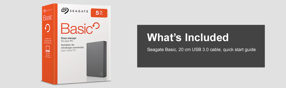 seagate basic, basic portable, exertnal drive, external storage, usb 3.0, portable drive