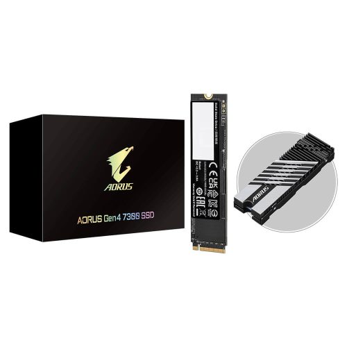 GIGABYTE AORUS Gen4 7300 2TB 4.0 NVMe M.2 Internal SSD - GamesnComps.com