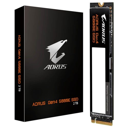 GIGABYTE AORUS Gen4 5000E 2TB 4.0 NVMe M.2 Internal SSD - GamesnComps.com