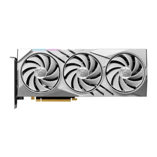 MSI GeForce RTX 4070 SUPER 12G GAMING X SLIM WHITE - RTX4070S12G-GXSLIMW Image 1 - Gamesncomps.com