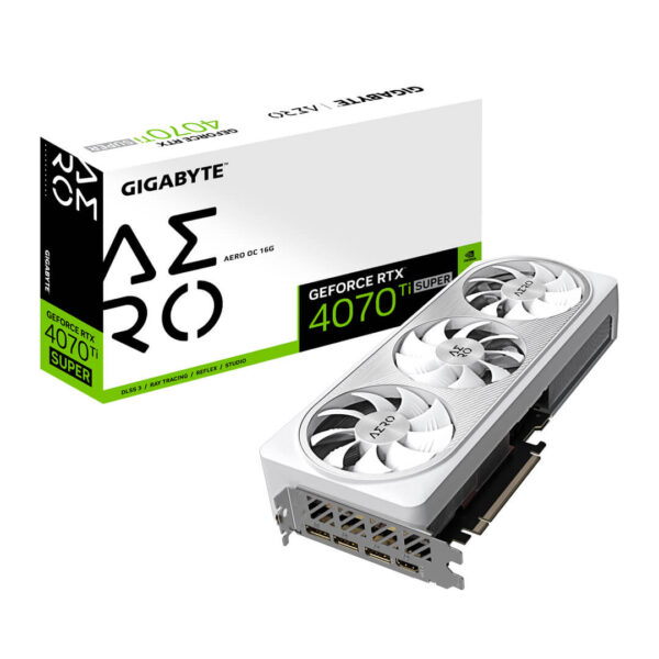 GIGABYTE GeForce RTX 4070 Ti SUPER AERO OC 16G - GV-N407TSAERO OC-16GD - Gamesncomps.com