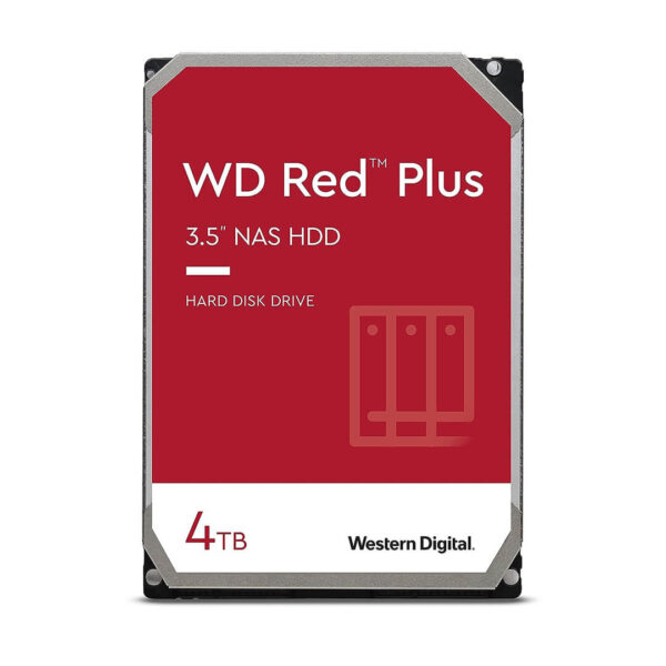 Western Digital 4TB WD Red Plus NAS WD40EFPX Internal Hard Drive - Gamesncomps.com