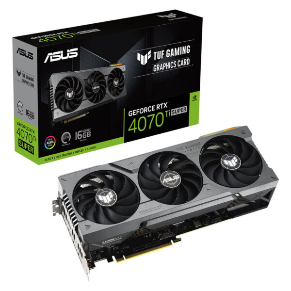 ASUS TUF Gaming GeForce RTX 4070 Ti SUPER 16GB GDDR6X - TUF-RTX4070TIS-16G - Gamesncomps.com