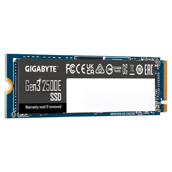 GIGABYTE Gen3 2500E 2TB M.2 NVMe G325E2TB SSD - G325E2TB Image 3 - GamesnComps.com