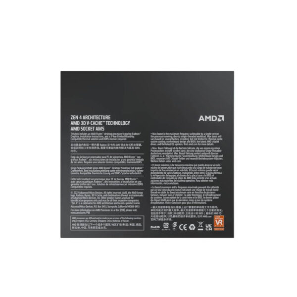 AMD Ryzen 7 7800X 3D Desktop Processor 8 cores 16 Threads AM5 100-100000910WOF Image 3 - Gamesncomps.com