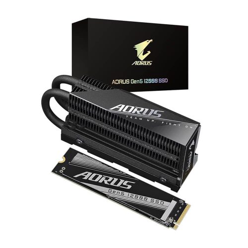 Gigabyte AORUS Gen5 12000 SSD 2TB 5.0 NVMe M.2 Internal SSD - GamesnComps.com