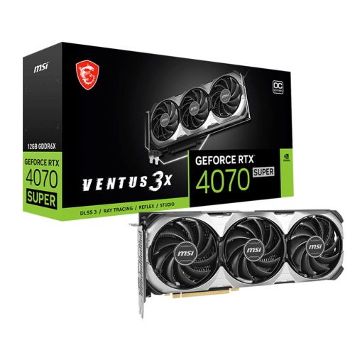 MSI GeForce RTX 4070 SUPER 12G VENTUS 3X OC - RTX4070S12G-V3XO - Gamesncomps.com