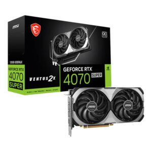 MSI GeForce RTX 4070 SUPER 12G VENTUS 2X OC - RTX4070S12GVENTUS2XO - Gamesncomps.com