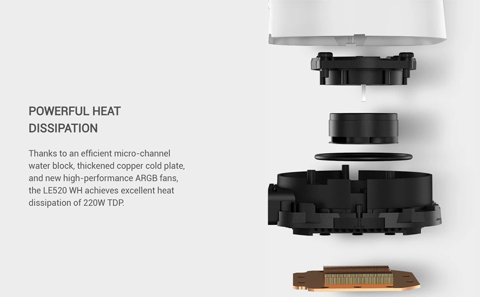 deepcool aio liquid cpu cooler