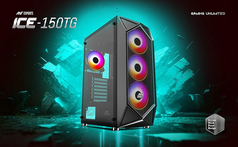 ant esports ice 150tg computer case