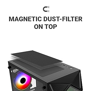 magnetic dust filter