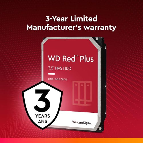Western Digital 4TB WD Red Plus NAS WD40EFPX Internal Hard Drive Image 3 - Gamesncomps.com