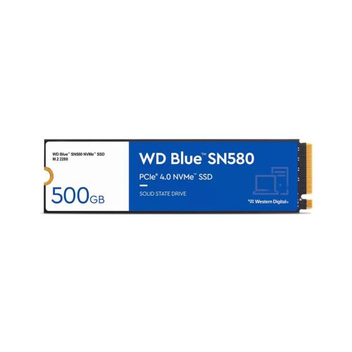 Western Digital 500GB WD Blue SN580 NVMe Internal SSD WDS500G3B0E - Gamesncomps.com