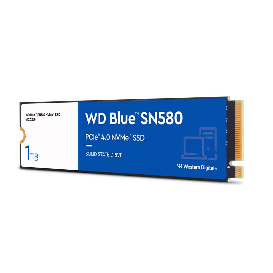 Western Digital WD Blue SN580 NVMe 1TB SSD WDS100T3B0E Image 1 - Gamesncomps.com