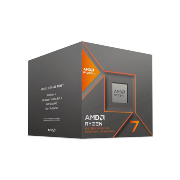 AMD Ryzen AI 7 8700G 8 Cores 16 Threads AM5 Desktop Processor Image 1 - Gamesncomps.com